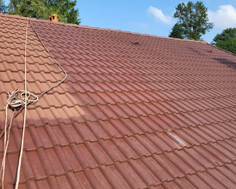 Nettoyage et hydrofuge toiture